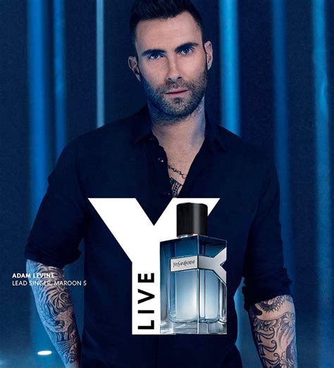 ysl cologne adam levine